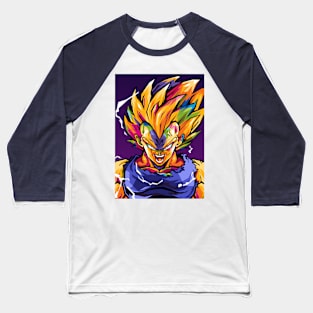 Vegeta Super Saiyan Dragonball Baseball T-Shirt